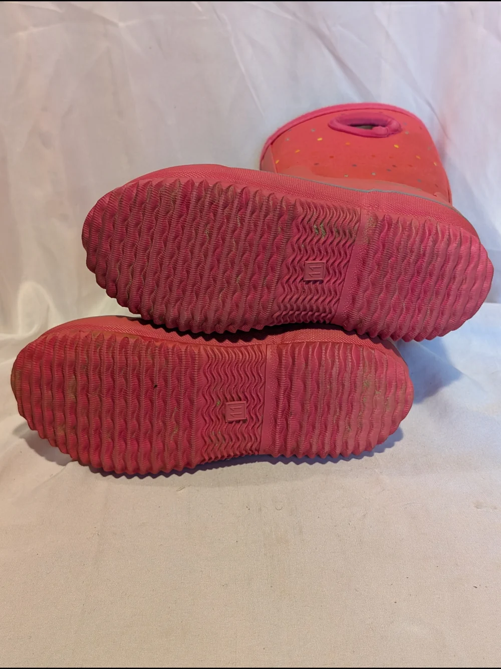 Target Kids Red Pink Waterproof Rain & Snow Boots